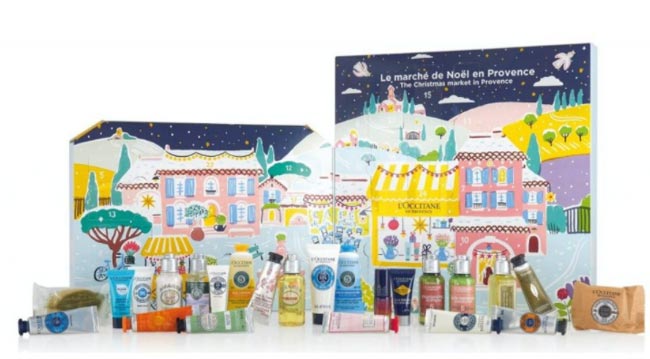 Calendario de Adviento L’Occitane versión clásica Calendario de Adviento L’Occitane versión clásica