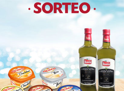 Surtido de productos President y La Masía Surtido de productos President y La Masía